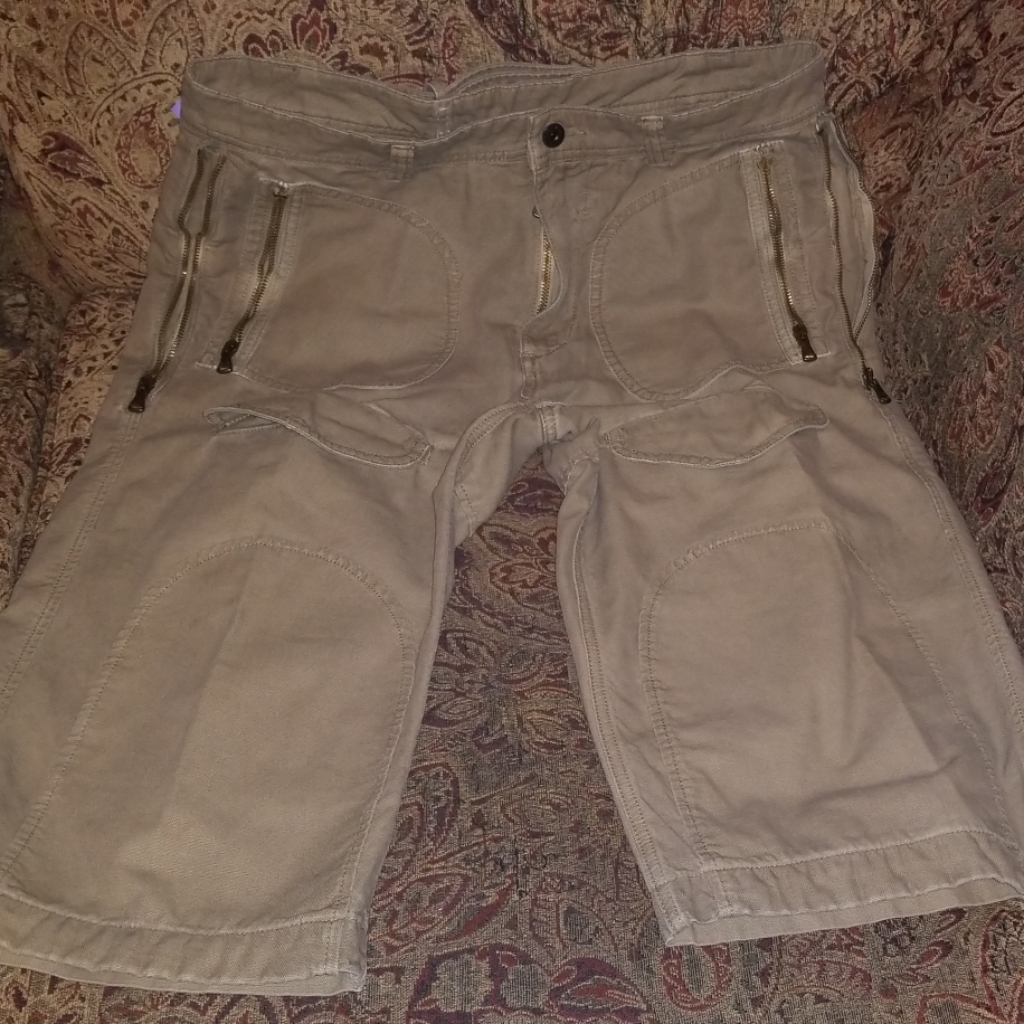 Tan 100% Cotton Dolce & Gabbana Shorts
